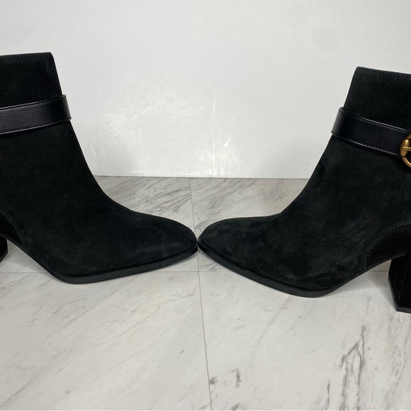 New! Vionic Tenley Black Heeled Bootie 9 - Picture 9 of 15